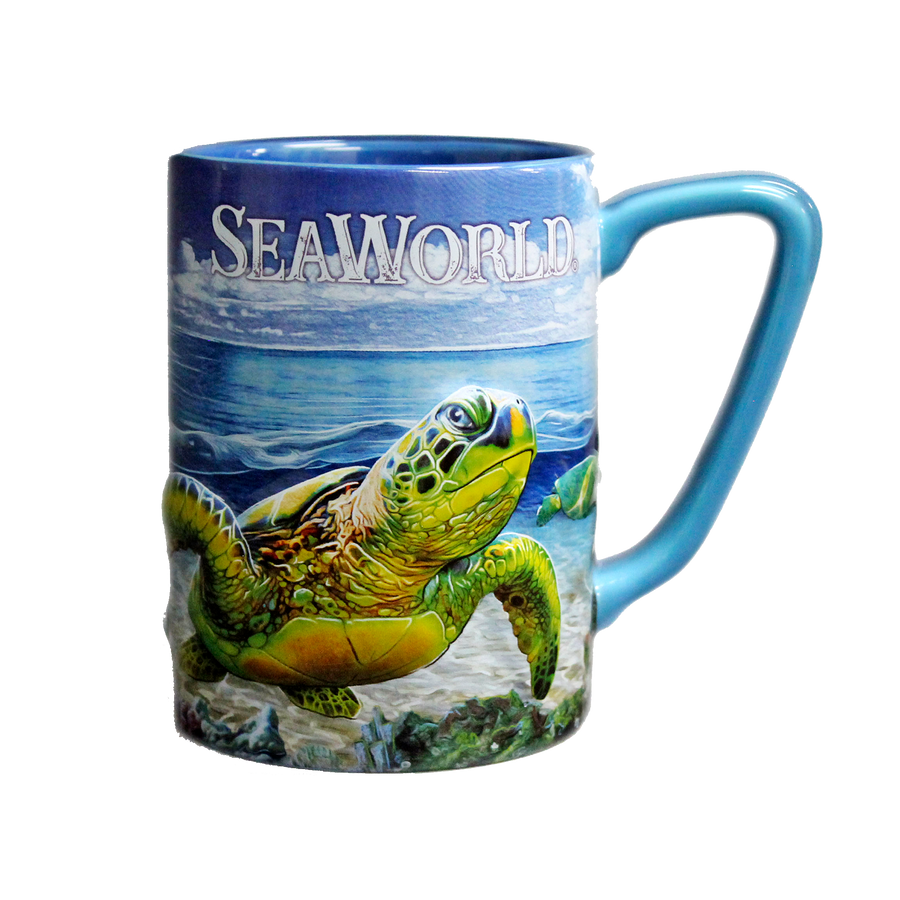 SeaWorld Baby Sea Turtle Mug
