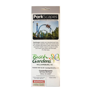 Busch Gardens Williamsburg Parkscape 22 package back