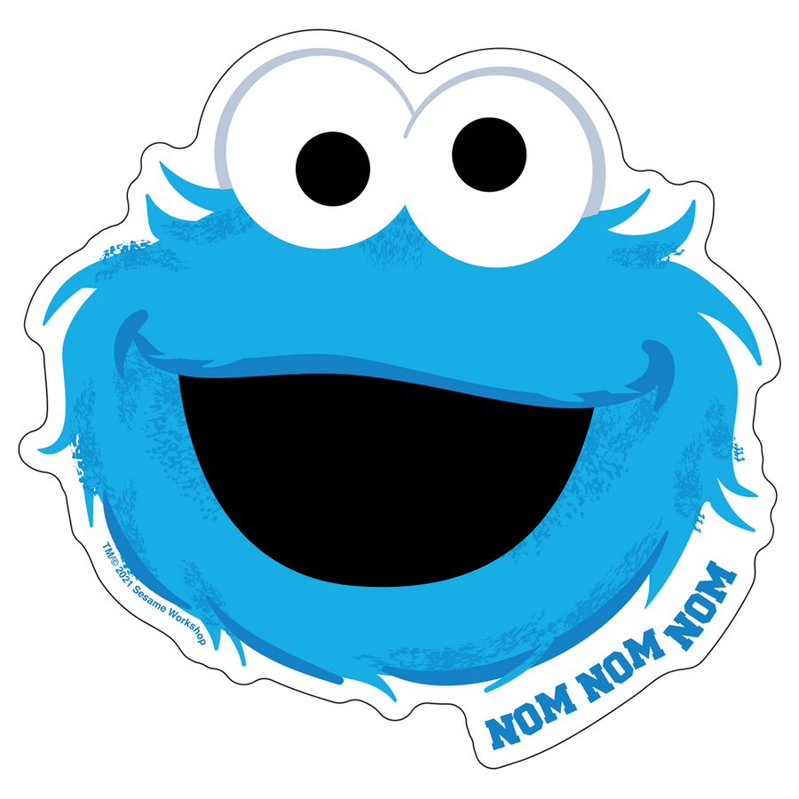 Sesame Street Cookie Monster Jumbo Magnet package
