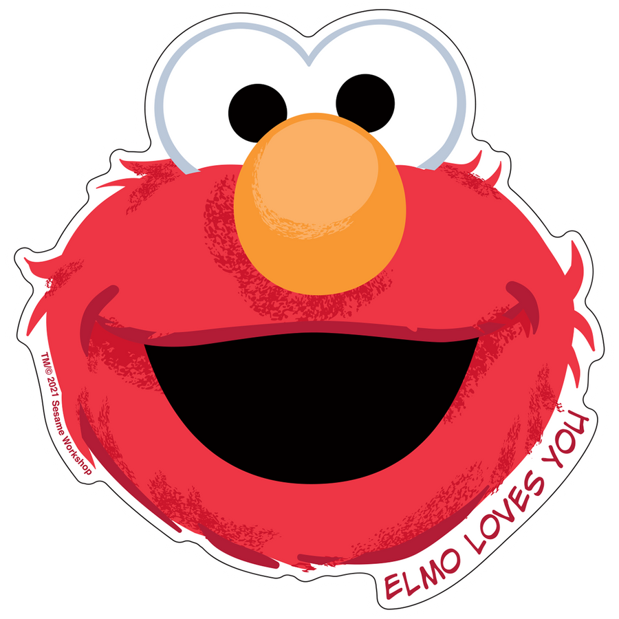 Sesame Street Elmo Jumbo Magnet package